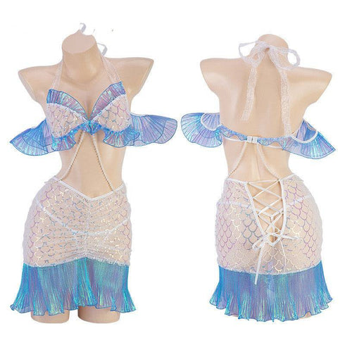Underwear See Through Fishtail Bag Hip Skirt